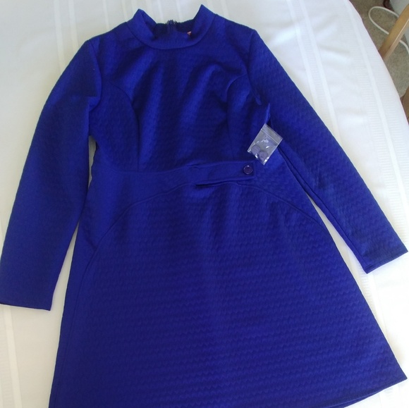 Modcloth Dresses & Skirts - 🔖Price Drop🔖Retro Royal Blue Modcloth Dress XL